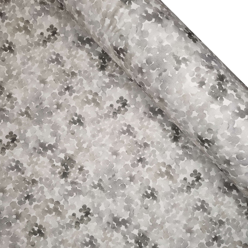 Coton mélangé avec impression numérique - MOTIF TAUPE H ​​280 cm