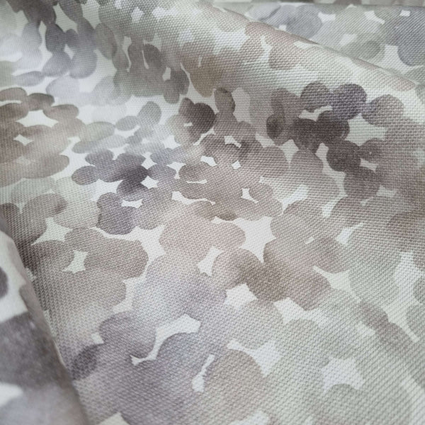 Coton mélangé avec impression numérique - MOTIF TAUPE H ​​280 cm