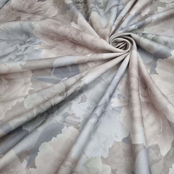 Mélange de coton avec impression numérique - MOTIF FLORAL H ​​280 cm