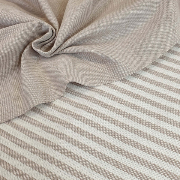 Rohe gemahlene Baumwolle – BEIGE – Mindestschnitt oder Vielfaches von 25 x 280 cm