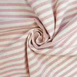 Cotone Fondo Grezzo H 280 cm - RIGHE E TINTA UNITA ROSA ANTICO