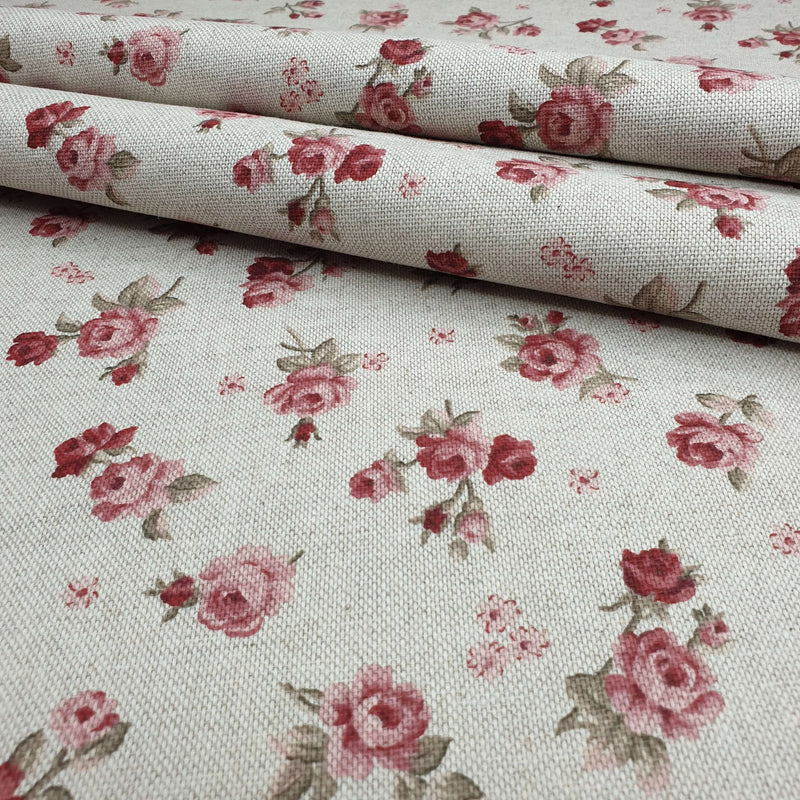 Coton brut H 280 cm - ROSES BOURGOGNE