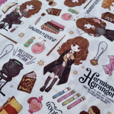 Cotone Bambino Stampa Digitale H 150 cm - HERMIONE GRANGER