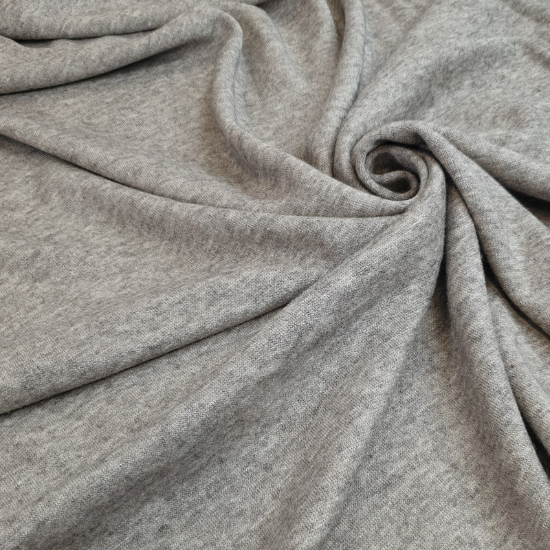 Warmer Jersey - MELANGE TAUPE - Mindestschnitt oder Vielfaches von 25 x 160 cm