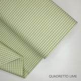 Collezione "Riga, quadretto e unito" H 180 cm - LIME