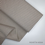 Collezione "Riga, quadretto e unito" H 180 cm - MOKA