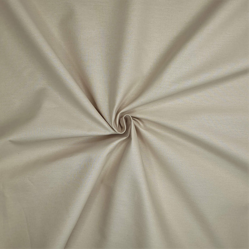 Percalline-Baumwolle H 290 cm - BEIGE