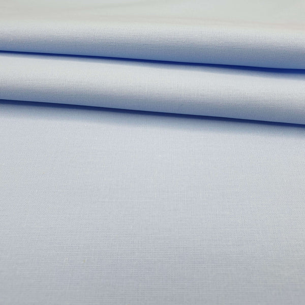 Percalline Coton H 290 cm - BLEU CLAIR