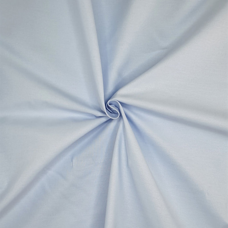 Percalline Baumwolle H 290 cm - HELLBLAU