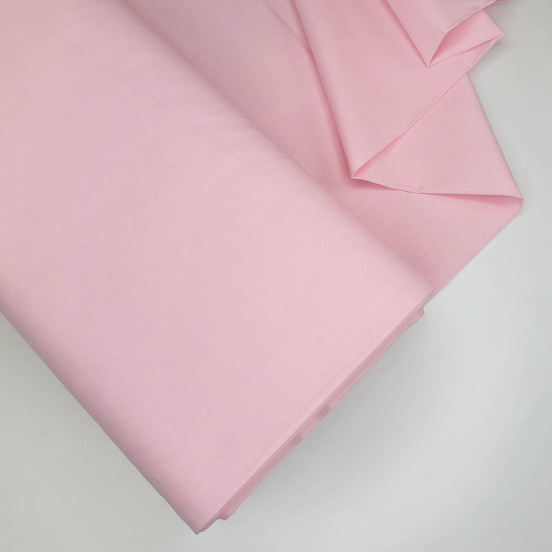 Percalline Coton H 290 cm - ROSE