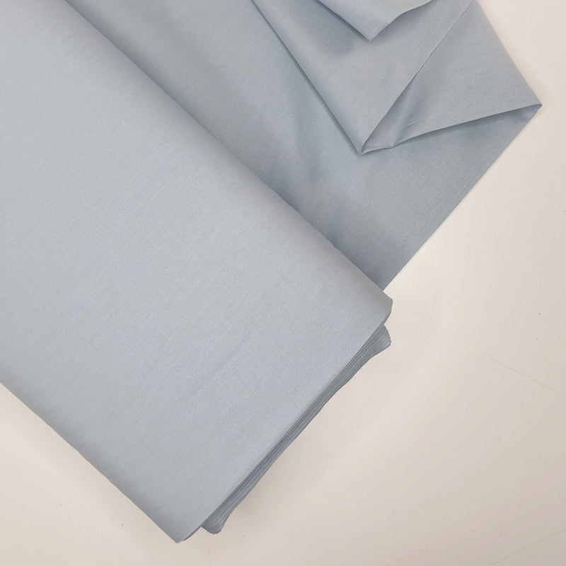 Percalline Coton H 290 cm - BLEU POUDRE