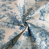 Toile de Jouy-Stoff H 280 cm – ZUCKERPAPIER/ECRU