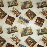 Fonds numérique Cotton Panama h 160 cm - CHASSE