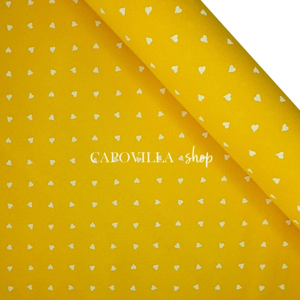 Pannolenci GIALLO GLITTER ARGENTO - taglio minimo o multipli da 25 x 1 –  Capovilla Shop