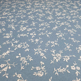 Pannolenci Imprimé - Fleurs de sureau poudre/blanc - coupe minimum ou multiples de 25 x 180 cm