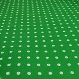 Pannolenci Imprimé - POIS VERT CLAIR/BLANC - coupe minimum ou multiples de 25 x 180 cm