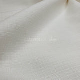 Tissu d'ameublement écologique - BLANC LAIT - coupe minimum ou multiples de 25 x 150 cm