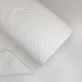 Matelassé en coton piqué H 140 cm - BLANC BLANC