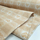 Tissu Tyrolien - BEIGE H 180 cm