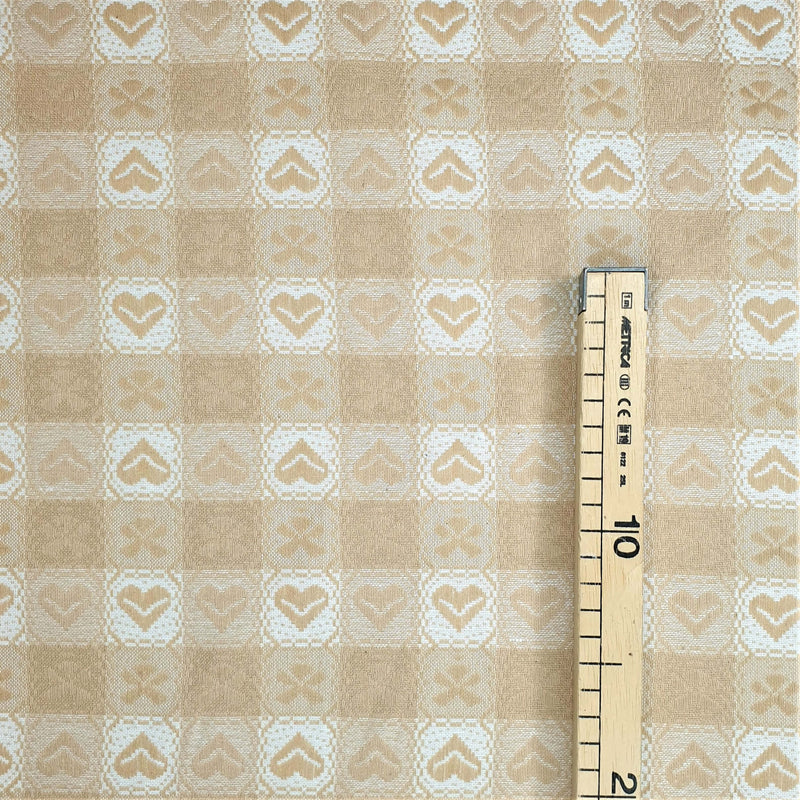 Tissu Tyrolien - BEIGE H 180 cm