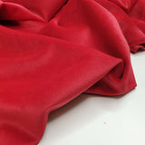 Velours Lisse - ROUGE - coupe minimum ou multiples de 25 x 150 cm