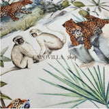 Panama Digital Fund Coton - JUNGLE - coupe minimum ou multiples de 25 x 280 cm